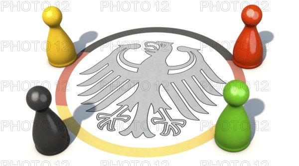 Coalition talks between CDU, SPD, FDP and Greens