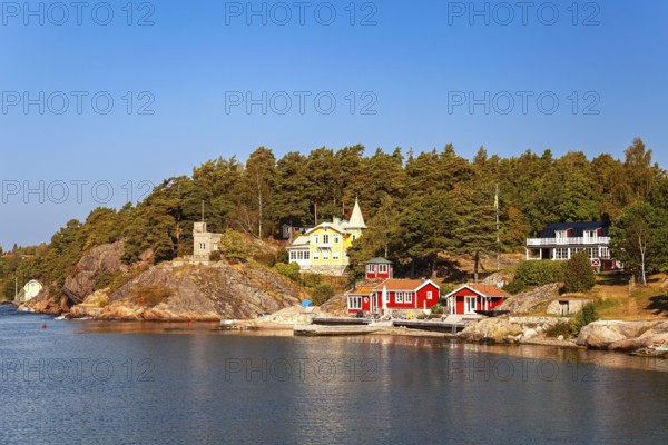 Archipelago island, Stockholm archipelago, Stockholm, Sweden, Scandinavia, Europe