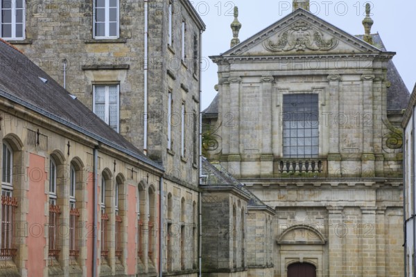Jesuit Chapel Chapelle des Jesuites, Lycee, Quimper, Department Finistere Penn-ar-Bed, Region