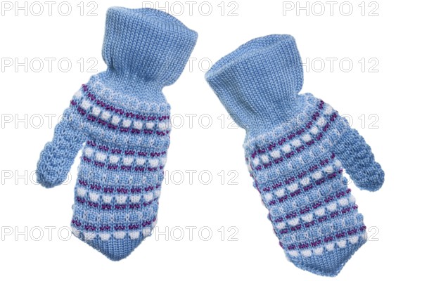 Cold winter season wool clothing human hand mitten