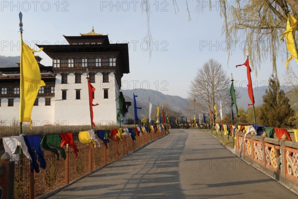 Seat of government, Thimphu, Bhutan, Asia