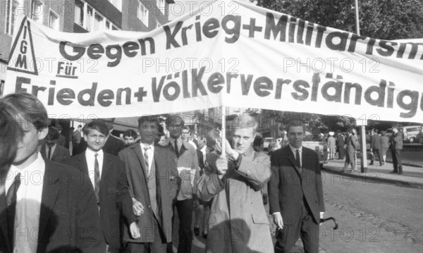 The Anti-War Day is 1 September, here in Aachen in 1965, celebrated by democratic organisations as