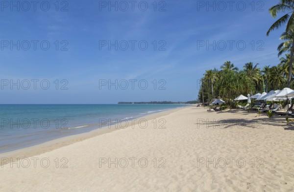 Khao Lak Sandstrand Thailand Panorama
