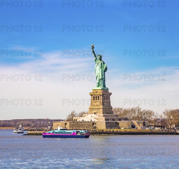 Statue of Liberty Statue of Liberty on Liberty Island in New York harbour, New York City