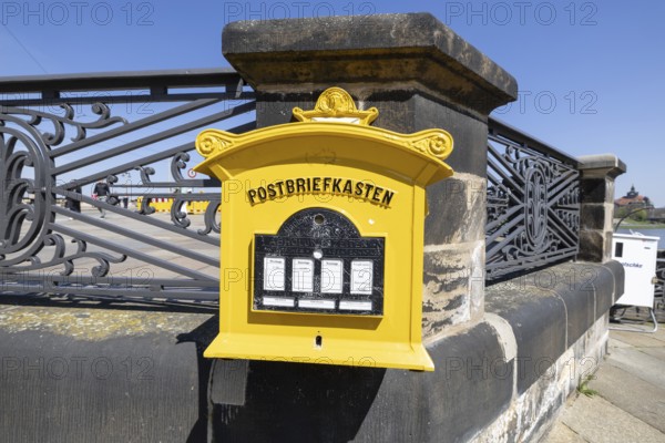 Historic letterbox in Dresden