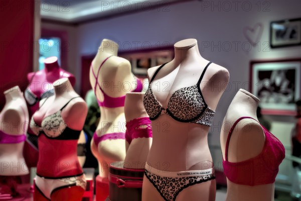 New York. Manhattan. Lingerie shop