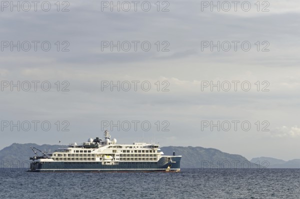 Cruise ship SH Diana, expedition cruise ship, off Nosy By, Madagascar, Africa