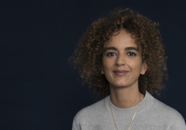 FRANKFURT AM MAIN, Germany, October 20 2022: Leila Slimani (*1981, French-Moroccan writer and