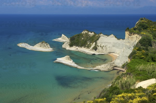 Cape Drastis near Sidari, Corfu, Ionian Islands, Greece, Europe