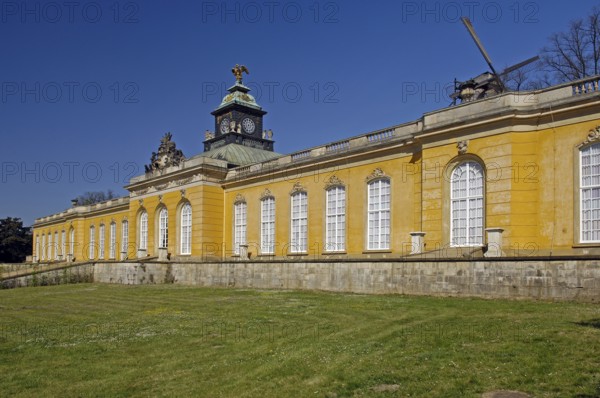New Chambers, Sanssouci Park, Potsdam, Brandenburg, Germany, Europe