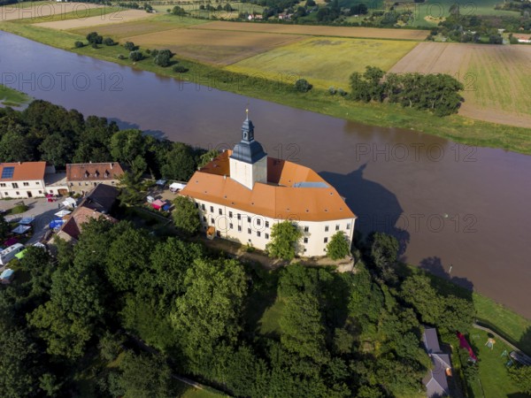 Hirschstein Castle is a castle in the municipality of Hirschstein in the district of Meißen, which
