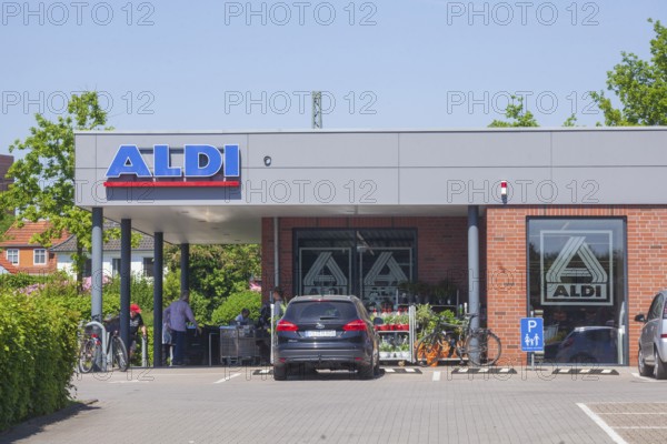 Aldi-Nord supermarket, Bad Zwischenahn, Lower Saxony, Germany, Europe
