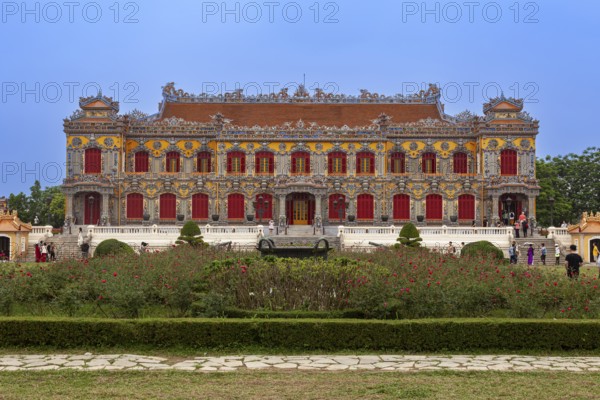 Kien Trung Palace, the old imperial palace, Hue Citadel relic complex, Hue, Vietnam, VietNam, Asia
