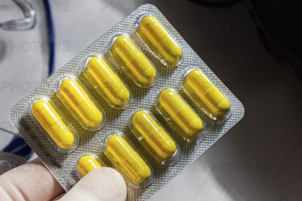 Pharmaceuticals, tablets and antibiotics. Medical concept treatment of diseases and prevention