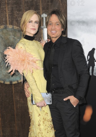 Nicole Kidman and Keith Urban at the Los Angeles premiere of 'The Northman' held at the TCL Chinese