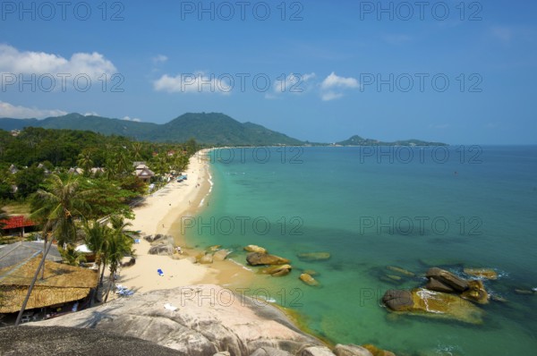 Lamai Beach, Ko Samui Island, Thailand, Southern Thailand, Palm Beach, Palm Trees, Asia