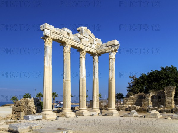 Temple of Apollo, Side, Turkey, Asia