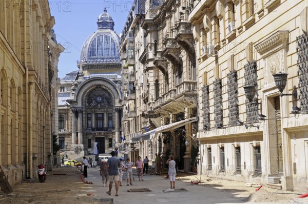 CEC Bank, Headquarters, Lipscani Quarter, Old Town, Bucharest, Romania, Europe