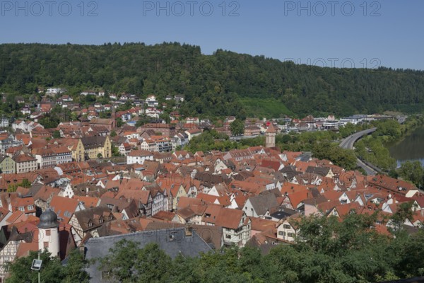 Old town, Wertheim, Main-Tauber district, Tauberfranken, Main, Main valley, Tauber valley, Tauber,