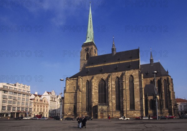 St. Bartholomew's Cathedral, Pilsen, Bohemia, St. Bartholomew, St. Bartholomew's Cathedral, Plzen,