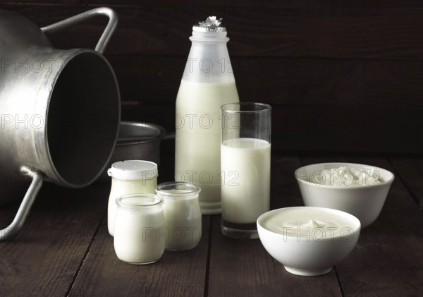 Dairy Products, Cream, Milk, Soft cheese, Yogurt