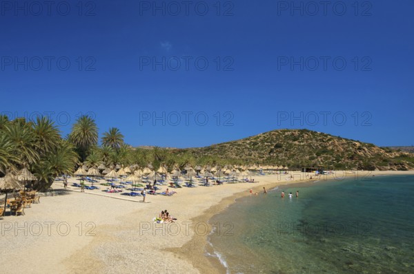 Palm Beach Vai, Crete, Greece, Europe