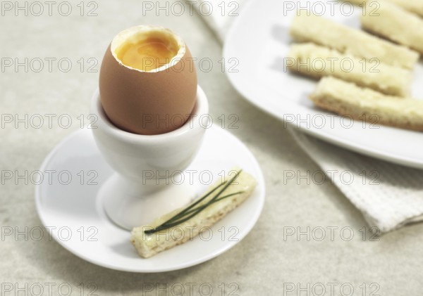 Soft-Boiled Chicken Egg in Eggcup
