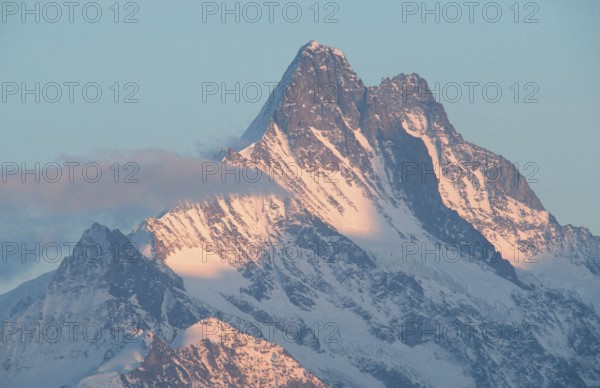 Alpine summit, Bernese Oberland (Europe) (Landscapes) (mountains) (landscape) (horizontal), View