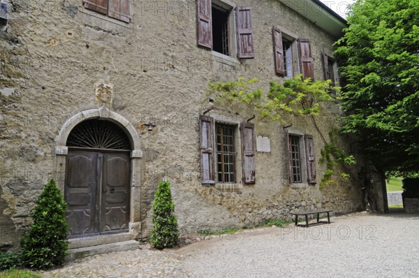 Les Charmettes, museum and former home of Jean-Jacques Rousseau, Chambery, Savoie department,