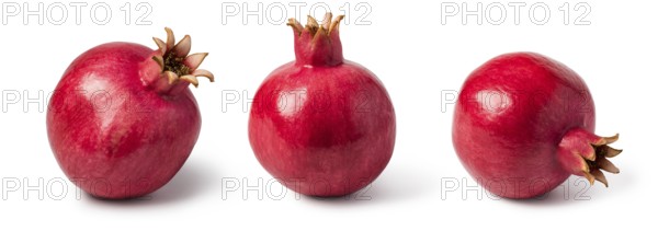 Pomegranate isolated on white background