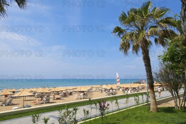 Side Beach, Turkish Riviera, Turkey, Asia