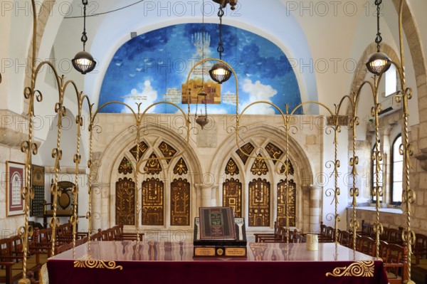Jerusalem Israel. The four sephardic synagogues