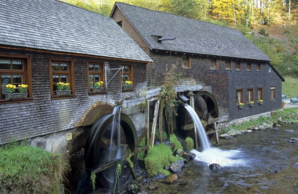 Hexenlochmühle, near St. Märgen, Black Forest