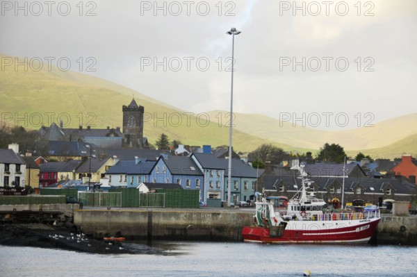 Harbour, Dingle, Dingle Peninsula, County Kerry, Ireland, Europe
