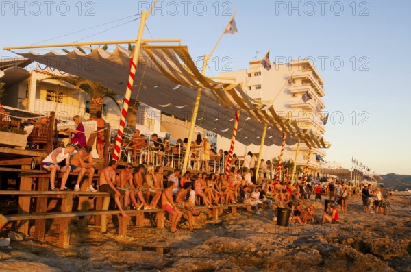 Cafe Mambo in San Antonio, Ibiza, Balearic Islands, Spain, Europe