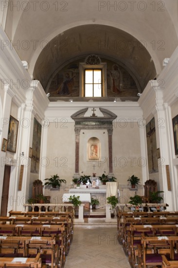 Church with footprint of Jesus Christ, Santa Maria delle Piante, Church of Santa Maria in Palmis,