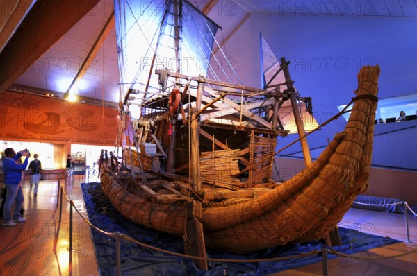 Papyrus ship Ra-2, Kon-Tiki Museum, Oslo, Norway, Thor-Heyerdahl Museum, Europe