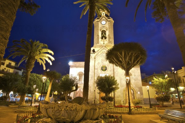 Church, Puerto de la Cruz, Tenerife, Canary Islands, Spain, Europe