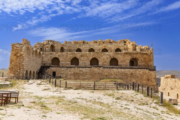Dungeon, Kerak Castle or Al-Karak Castle, Jordan, Asia