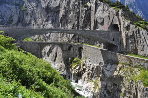 By the Devil's Bridge, Schöllenen Gorge, Uri