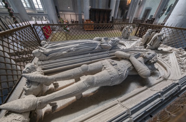 Altenberg Cathedral (also Bergischer Dom), tomb of Margaret of Berg and Count Gerhard, former