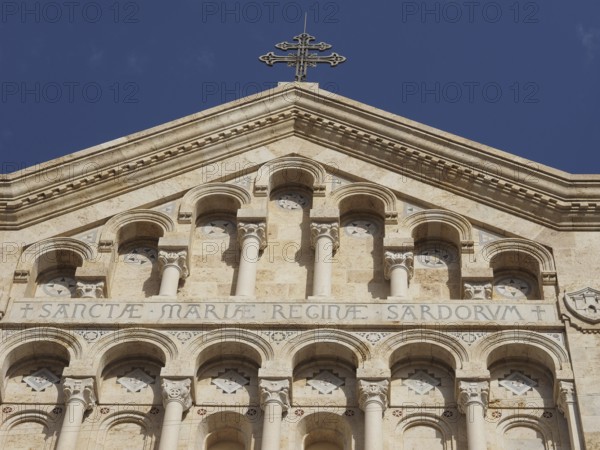 Santa Maria cathedral in Cagliari, Italy, Europe