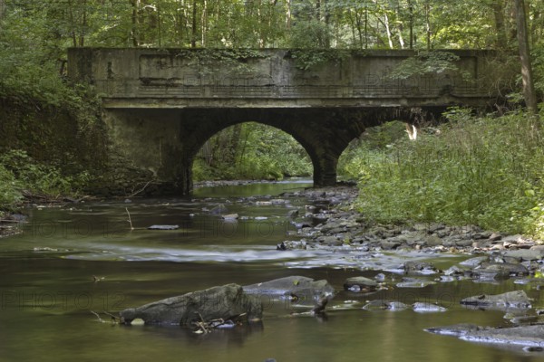 The Selke in the Harz Mountains a natural river