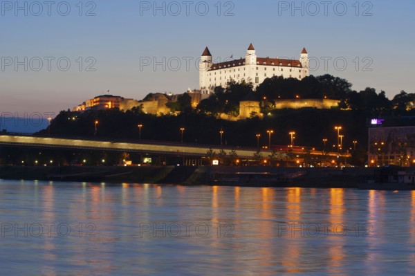 Bratislava Castle, Pressburg, Castle, Danube, Bratislava, Slovakia, Europe