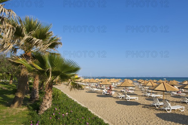 Side Beach, Turkish Riviera, Turkey, Asia