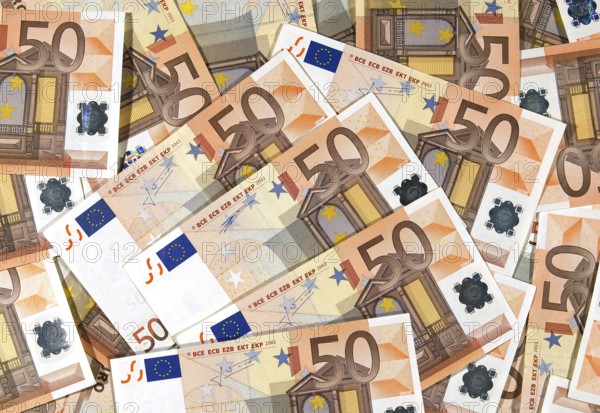 Euros Money, 50 Bank Notes