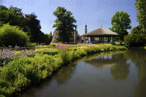 Park Rivierenhof, Deurne, Antwerp, Flanders, Belgium, Europe