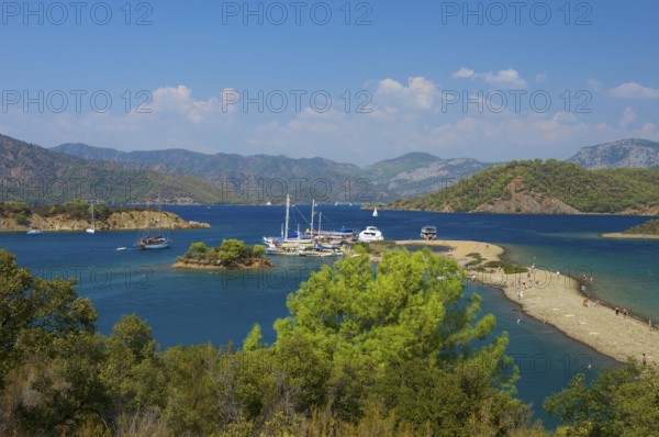 Calis Beach Island, Adlar, 12 Island Tour Excursion, Fethiye, Turkish Aegean, Turkish Aegean,