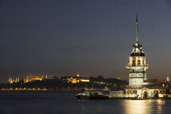 Maiden Tower, Istanbul, Turkey, Asia