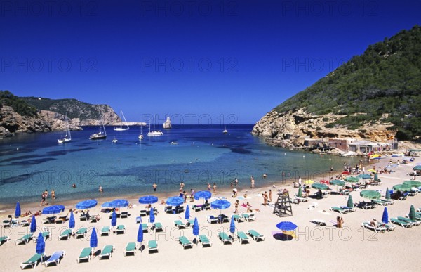 Cala Benirras, Ibiza, Balearic Islands, Spain, Europe